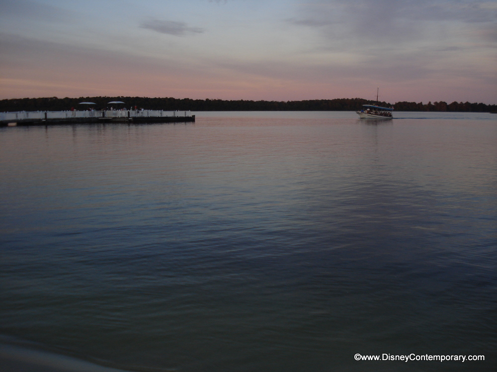Sunset at the Contemporary Resort